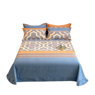 纯棉床单单件春秋加厚全棉磨毛被套枕套三件套学生宿舍单人被褥单