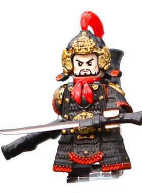 武穆岳飞积木人仔铁甲铁骑