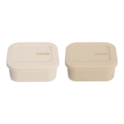 bridge食品级硅胶收纳盒零食盒