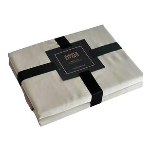 杏仁色 法式elegance春夏60支奥地利兰精天丝四件套冰丝凉感床单