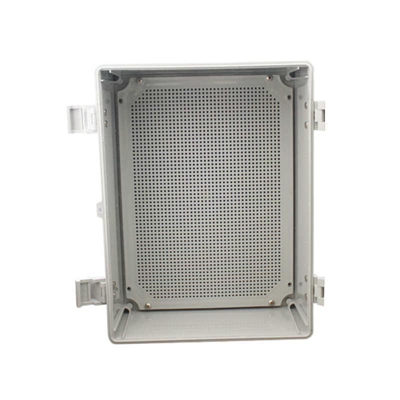 全新ABS塑料电箱600*500*220塑料防水配电箱户外卡扣基业箱电控箱