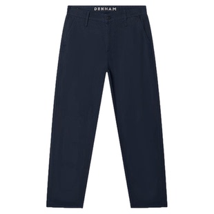 DENHAM夏季新品男士休闲宽松微锥藏蓝休闲裤RAG