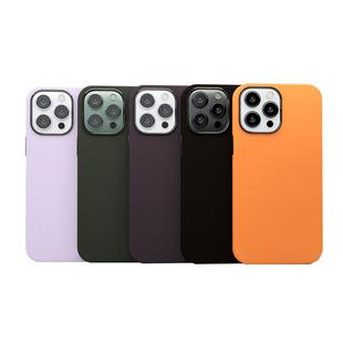 Trogonic适用iPhone13Promax手机壳真皮保护套苹果12Pro新款MagSafe磁吸Pro官方mini防摔pm外壳男女简约官网