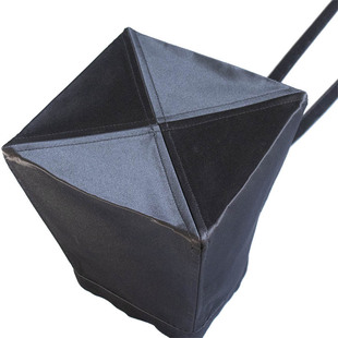 淮边筱竹 明制四方平定巾 素色缎面倒梯形男子巾帽子士庶首服方巾