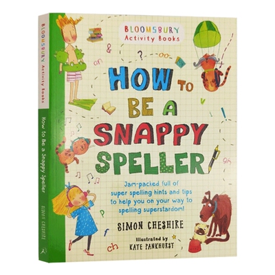 英文原版 How to Be a Snappy Speller 如何快速拼写 儿童亲子家庭教辅 英文版
