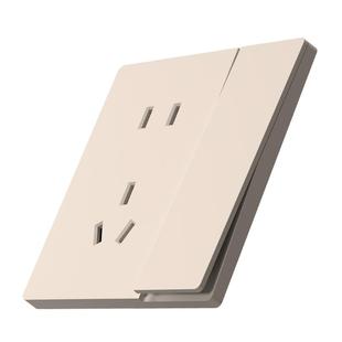 奥克斯一开双控双开单开双联墙壁86型家用电灯开关暗装插座面板