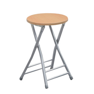 可折叠凳子便携家用餐凳成人高凳户外板凳简约现代创意时尚小圆凳