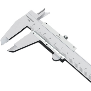 今野高精度游标卡尺工业级小型家用内径深度油标0-150-200-300mm