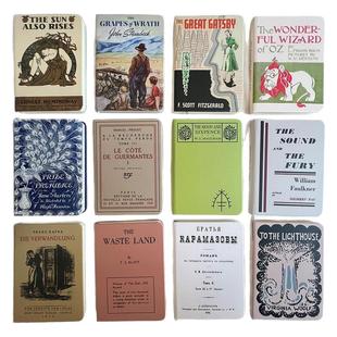 名著经典封面A6笔记本傲慢与偏见了不起的盖茨比绿野仙踪到灯塔去