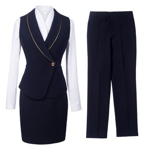 职业套装女西装春秋气质商务西服正装时尚空姐制服酒店经理工作服