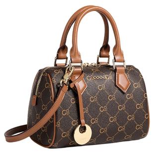 COOGI包包女包2026新款波士顿包轻奢百搭女款手提包高级感斜挎包