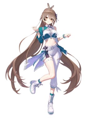 vtuber角卷綿芽Cosplay服饰
