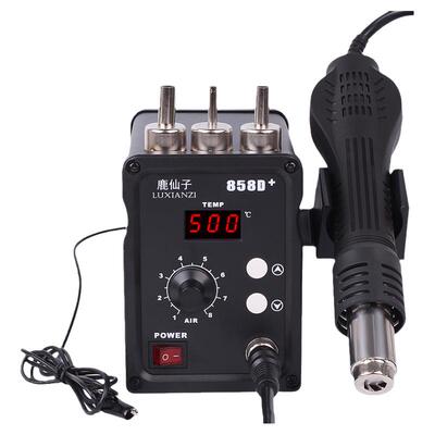 鹿仙子热风枪二合一电烙铁858d