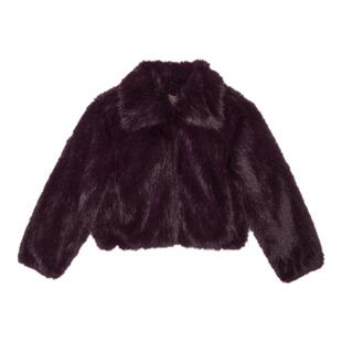 【12期免息】【新年礼物】kate spade ks人造皮草夹克外套轻奢