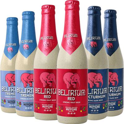 粉象比利时进口330ml精酿啤酒