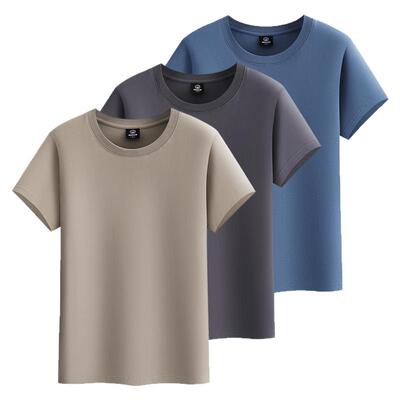 100%纯棉男短袖t恤【超值3件装】