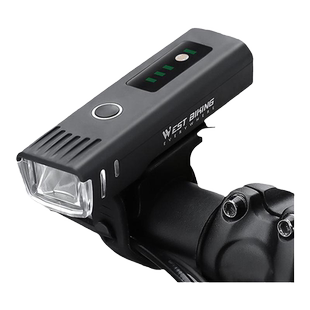 西骑者自行车智能感应前灯山地车夜骑强光手电筒usb充电骑行装备