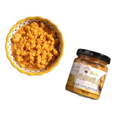 渔大叔蟹黄海胆罐头即食拌饭拌面