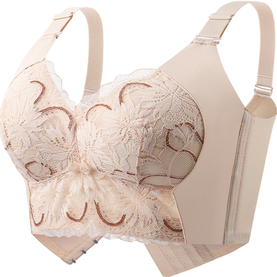 乳胶内衣女薄款大胸显小显瘦大码