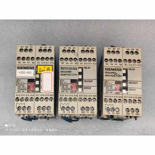 议价SIEMENS西门子 安全继电器 SIGUARD 3RG7826-1CB1 德国 正品