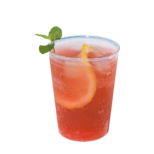 航空杯一次性杯子硬质商用塑料加厚透明定制杯小试喝太空杯品尝杯