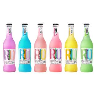 rio锐澳鸡尾酒经典玻璃瓶伏特加果味酒葡萄预调鸡尾酒275ml*6瓶