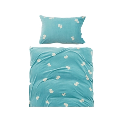 CASTLEGARDEN床品重磅湖蓝蝴蝶