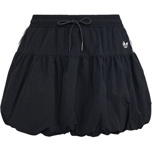 盛世长运adidas阿迪达斯三叶草夏季女子运动休闲半身裙短裙KU4773