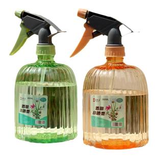 加厚树脂仿玻璃透明小喷壶家用酒精消毒水喷壶浇水壶气压式浇花壶