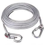 晾衣绳子室外晒被子加粗包塑钢丝绳阳台顶楼专用防风防滑凉晒神器