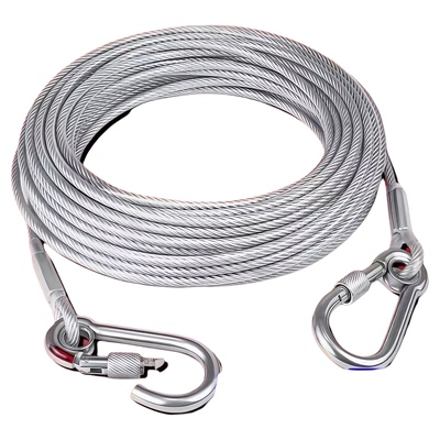 加粗包塑钢丝绳晾晒绳防风防滑