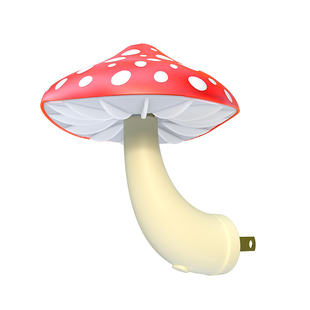 蘑菇灯床头灯卧室小夜灯2025新款夜间睡眠灯声控智能语音控制定时