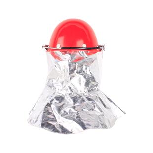 成楷耐高温铝箔面罩炉前工业冶炼冶金防火花隔热铝箔冶炼电焊面具