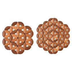 楠竹砂锅隔热防烫耐高温餐垫