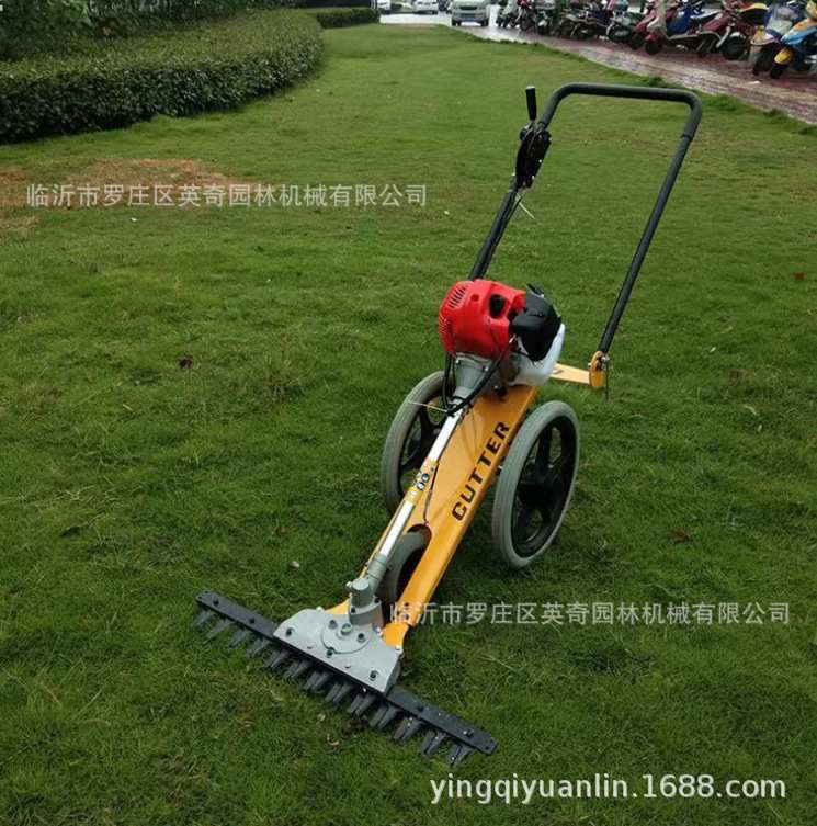 手推式剪草机多功能四冲程小型汽油割草机开荒园林农用果园剪草机