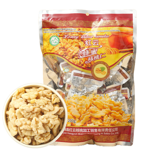 红云蜂蜜核桃仁200g 云南大理核桃仁脱衣核桃仁 无量山跳菜核桃