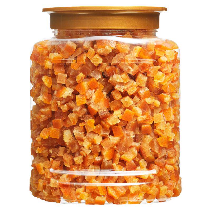 糖渍橙皮丁500g罐装烘焙专用陈皮干橘子皮阿胶糕欧包五仁月饼馅料