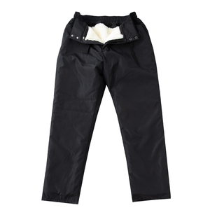 户外中老年男女羊皮裤子高腰深裆小羔羊毛皮裤松紧腰加绒羊毛裤子