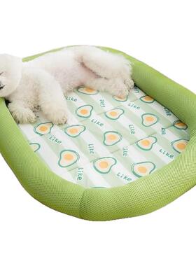 狗窝夏天凉窝四季通用狗狗床小型犬比熊猫窝宠物夏季睡垫睡觉用品