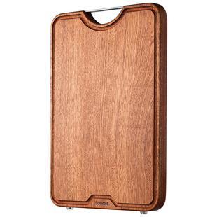 苏泊尔菜板进口乌檀木砧板实木切菜板案板厨房家用切水果占板整木