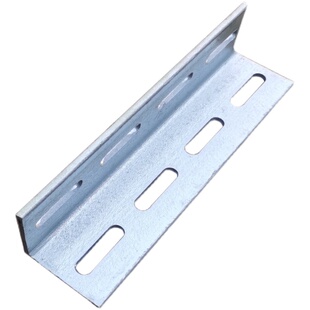 角钢横担冲孔角铁热镀锌花边三角铁支架带孔多孔位定制接地L34560