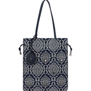 EP YAYING雅莹女包 黔南图腾抽绳托特包手提单肩包 商场同款B007A