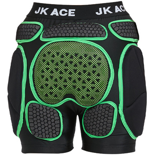 JKACE滑雪护具内穿ESA防摔裤屁垫护臀垫男女套装护肘滑雪护臀护膝