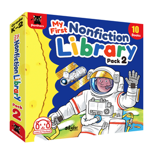 亲亲科学图书馆·英文版礼盒(第2辑·10本) My First Nonfiction Library 6-8-10岁原版儿童英文绘本幼儿园一年级进口图书分级阅读