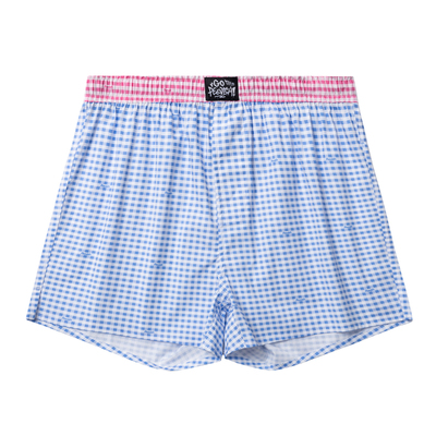 叠穿阿罗裤内裤男女情侣格子短裤