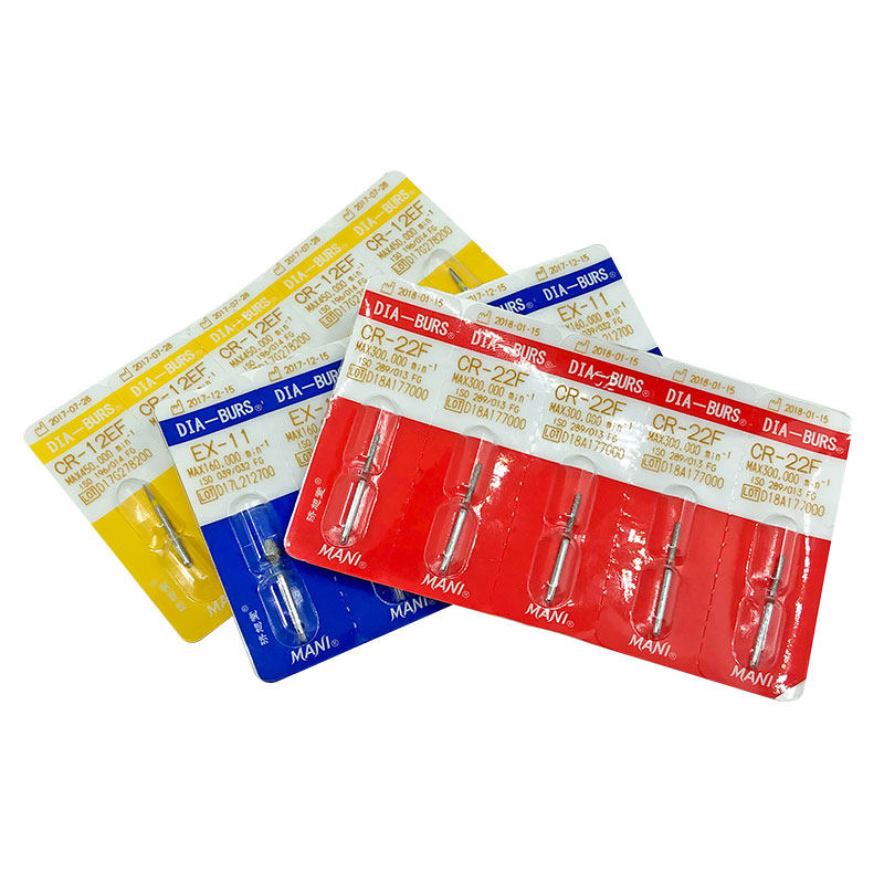 金刚砂高速车针 TF系列 牙科手机设备磨牙工具 5支/板