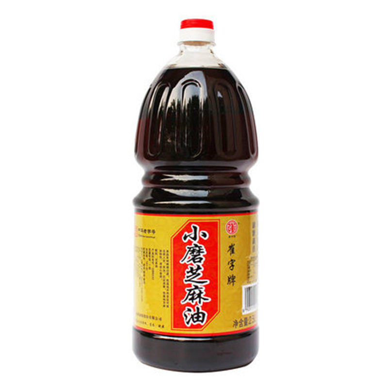 崔字牌小磨香油2.5L纯芝麻香油