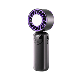 制冷小空调]风扇手持小型小迷你便携超长续航usb充电冰敷风扇折叠挂脖静音学生桌面宿舍户外降温神器2026新款