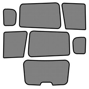 铃木solio 汽车遮阳帘防晒隔热遮光板侧窗帘纱网磁吸式挡防蚊车用