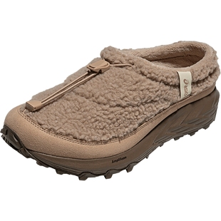 ASICS亚瑟士GEL-SONOMA WT泰迪拖情侣一脚蹬保暖拖鞋毛绒休闲棉鞋